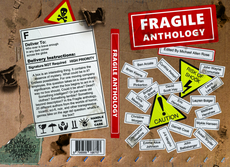 Fragile Anthology Book Cover Wrap